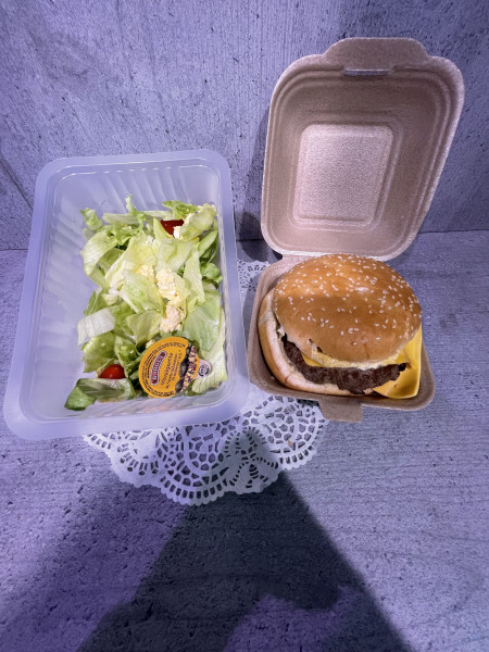 Burger Bœuf / Salade Verte