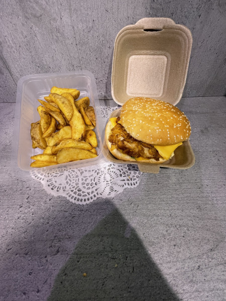 Burger Poulet / Pomme de terre