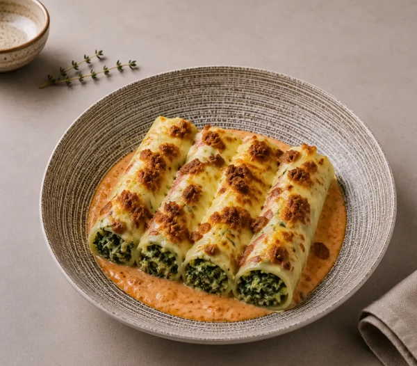 Cannellonis Ricotta Epinards (Végétarien)
