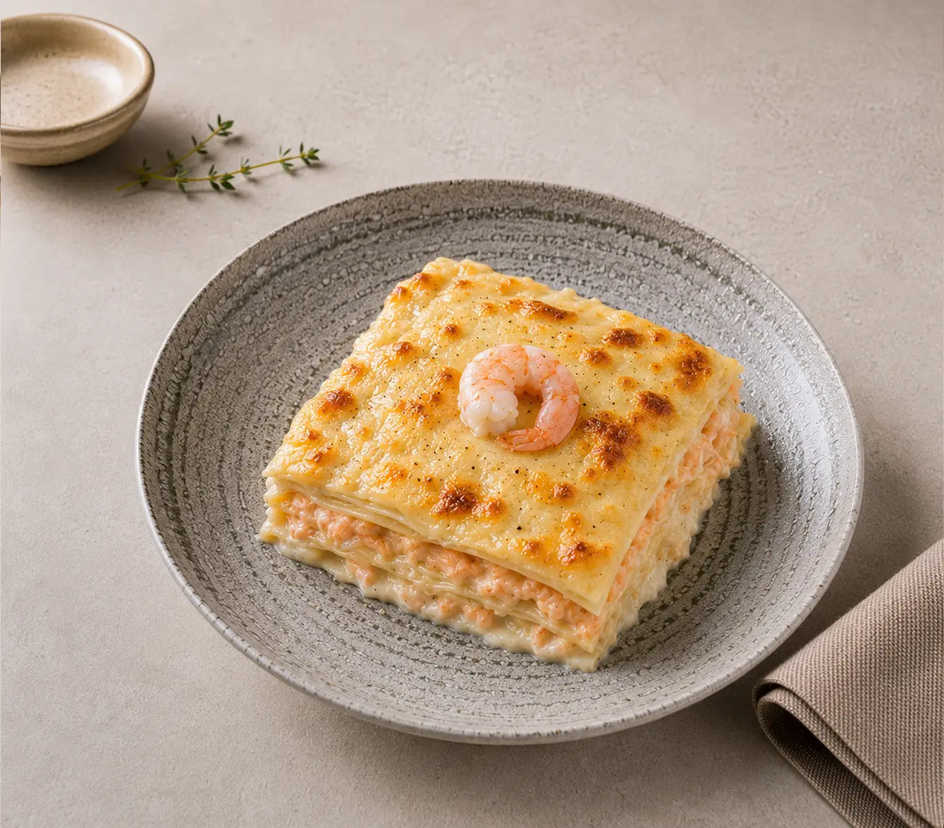 Lasagnes au saumon